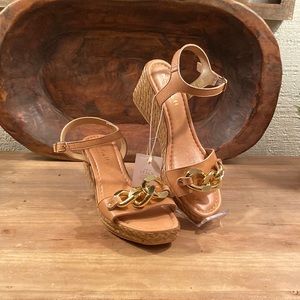 Marcella wedges, made in Italy, size 8, NWT